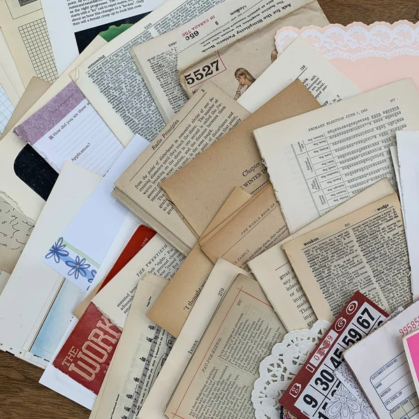 Vintage Book Paper